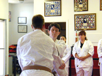 front choke hold