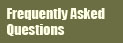 Frequently Asked Questions